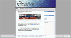 Desktop Screenshot of mojocreationsfloatinggallery.wordpress.com