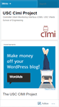Mobile Screenshot of cimiusc.wordpress.com