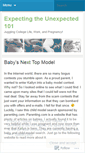 Mobile Screenshot of expectingtheunexpected101.wordpress.com