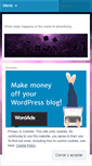 Mobile Screenshot of didyousayadvertising.wordpress.com