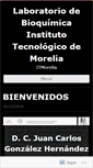 Mobile Screenshot of labbioquimica.wordpress.com