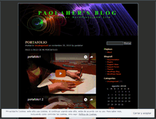 Tablet Screenshot of paolaher.wordpress.com