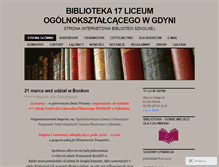 Tablet Screenshot of biblioteka1.wordpress.com