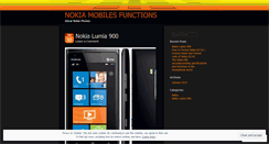 Desktop Screenshot of nokiamobilesfunctions.wordpress.com