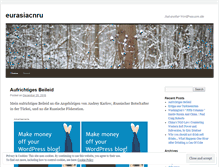 Tablet Screenshot of eurasiacnru.wordpress.com