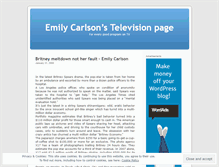 Tablet Screenshot of emilyannecarlson.wordpress.com