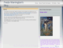 Tablet Screenshot of fredawarrington.wordpress.com