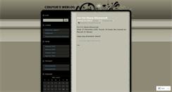 Desktop Screenshot of cibuyur.wordpress.com