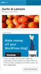 Mobile Screenshot of garlicandlemons.wordpress.com
