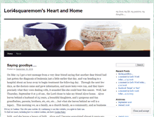 Tablet Screenshot of lori4squaremom.wordpress.com