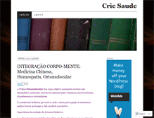 Tablet Screenshot of criesaudedotcom.wordpress.com