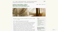 Desktop Screenshot of cherilaser.wordpress.com