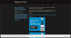 Desktop Screenshot of megasonic.wordpress.com