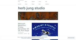 Desktop Screenshot of herbjungstudio.wordpress.com