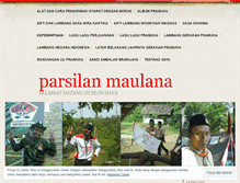 Tablet Screenshot of parsilan.wordpress.com