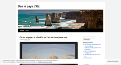 Desktop Screenshot of oselepaysdoz.wordpress.com
