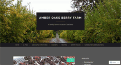 Desktop Screenshot of amberoaks.wordpress.com