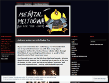 Tablet Screenshot of metalmelt.wordpress.com