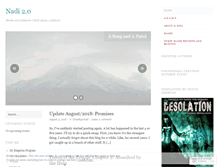 Tablet Screenshot of nadiyahak.wordpress.com