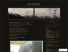 Tablet Screenshot of aidilz.wordpress.com