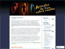 Tablet Screenshot of animalesdezoosobreruedas.wordpress.com