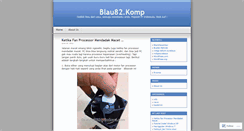 Desktop Screenshot of blau82.wordpress.com