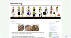 Desktop Screenshot of dfemmes.wordpress.com