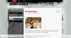 Desktop Screenshot of israeliinberlin.wordpress.com