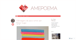 Desktop Screenshot of ameopoema.wordpress.com