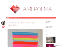 Tablet Screenshot of ameopoema.wordpress.com