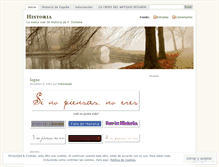 Tablet Screenshot of historiaweb.wordpress.com
