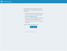 Tablet Screenshot of gemeinsamleben.wordpress.com