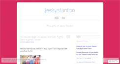 Desktop Screenshot of jessystanton.wordpress.com