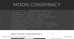 Desktop Screenshot of moonconspiracy.wordpress.com