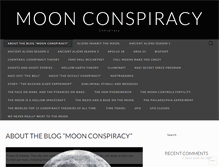 Tablet Screenshot of moonconspiracy.wordpress.com