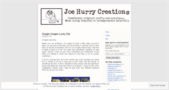 Desktop Screenshot of joehurrycreations.wordpress.com