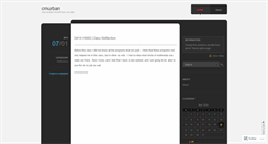 Desktop Screenshot of cmurban.wordpress.com