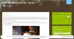 Desktop Screenshot of mikroschnitzel.wordpress.com