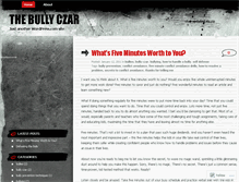 Tablet Screenshot of bullyczar.wordpress.com