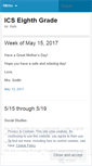 Mobile Screenshot of icseighthgrade.wordpress.com