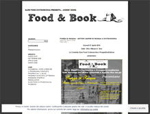 Tablet Screenshot of foodandbook.wordpress.com