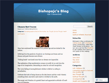 Tablet Screenshot of bishopajc.wordpress.com