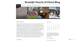 Desktop Screenshot of bemidjichurch.wordpress.com