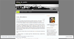 Desktop Screenshot of eblogdepedro.wordpress.com