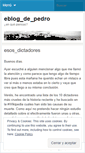 Mobile Screenshot of eblogdepedro.wordpress.com