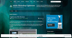 Desktop Screenshot of lightroombook.wordpress.com