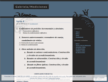 Tablet Screenshot of gabrielamorales.wordpress.com