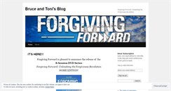 Desktop Screenshot of forgivingforward.wordpress.com