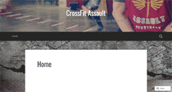 Desktop Screenshot of crossfitassault.wordpress.com