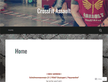 Tablet Screenshot of crossfitassault.wordpress.com